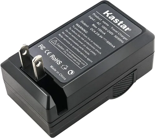 Miniatura 4 de Kastar 1-Pack Battery and AC Wall Charger Replacement for Casio NP-60 CNP-60 Battery, BC-60L Charger, Casio Exilim EX-FS10 EX-S10 EX-S12 EX-Z9
