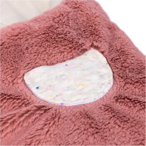 Miniatura 6 de GUND Baby Oh So Snuggly Bunny Manta Envolvente, Manta Envolvente de Felpa con Capucha para Bebé para Recién Nacidos, Rosa/Crema, 26 pulgadas