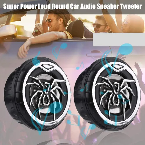 Miniatura 7 de Meiyya Compras Spree - Altavoz de audio para coche, altavoz de audio de araña, tweeter, altavoz de audio para coche, fácil de usar, altavoz de audio