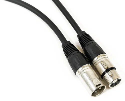 Miniatura 5 de Gearlux Cable DMX, 3 pines, macho a hembra, 3.2 pies - paquete de 10