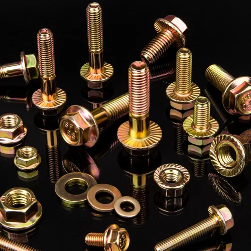 Miniatura 4 de VIGURE - Kit surtido de 228 tornillos métricos M6 M8, M6 x 12/16/20/25/1.181 in de acero inoxidable con brida y tornillos y tuercas métricas