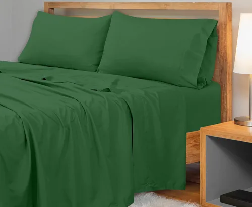 Miniatura 6 de Royale Linens Sábana encimera de 300 hilos de 100 % algodón peinado de fibras largas, súper suave, sábanas encimera, la sábana encimera