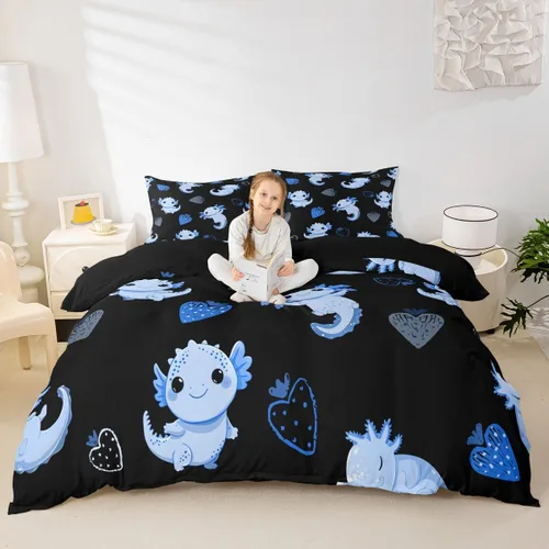 Miniatura 22 de Feelyou Love Gymnastics - Juego de ropa de cama de gimnasia para niñas y niños, ejercicios de suelo, ballet, funda de edredón decorativa de Multi 902