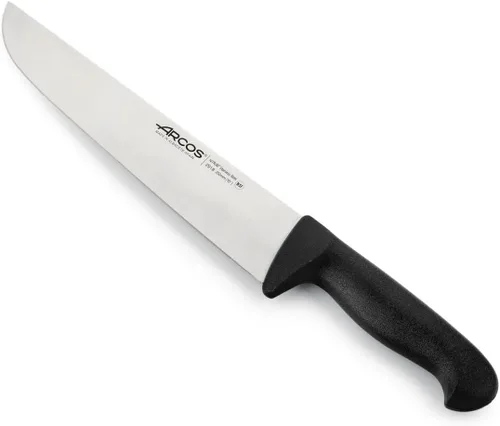 Miniatura 14 de Arcos Cuchillo de carnicero Range de acero inoxidable nitrum de 7 pulgadas. Cuchillo para carne. Mango azul de polipropileno. Sistema