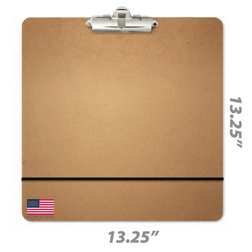 Miniatura 2 de Officemate Tablero de dibujo portátil de 13.25 x 13.25 pulgadas para artistas, aulas o diseño y dibujo (83091)