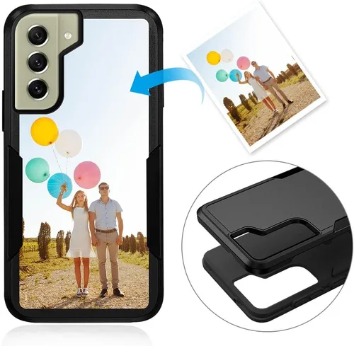 Miniatura 50 de Funda protectora personalizada para Samsung Galaxy S22 Ultra 5G (versión 2022), funda protectora de doble capa resistente con múltiples fotos, a