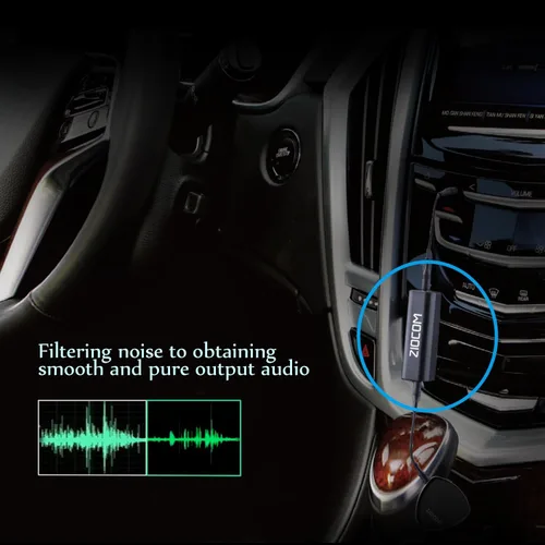 Miniatura 2 de ZIOCOM Aislador de ruido de bucle de tierra, filtro de ruido, elimina el ruido de zumbidos para tu sistema de audio de automóvil/estéreo doméstico