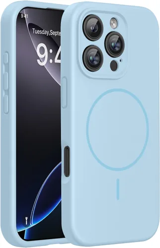 Miniatura 36 de Miracase Funda diseñada para iPhone 13, con protector de pantalla de vidrio templado, forro de microfibra suave antiarañazos, funda de goma