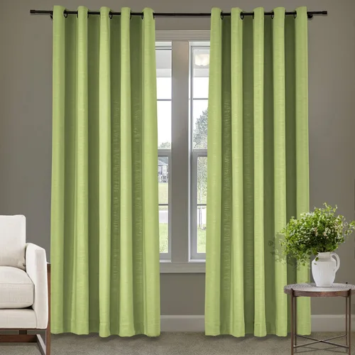 Miniatura 15 de Frelement Cortinas de lino de lino de bronce con ojales para interiores, tratamiento de ventanas para sala de estar, dormitorio, habitación