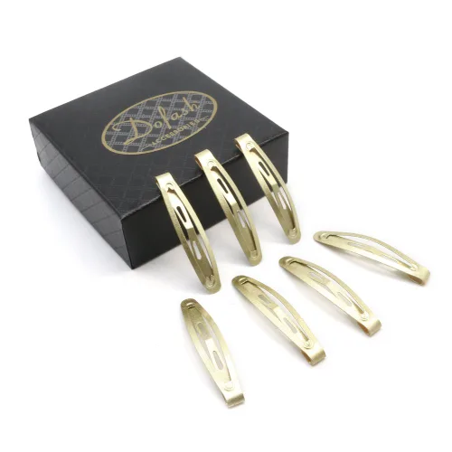 Miniatura 9 de 20 pinzas para el cabello de 1.8 in/1.77 pulgadas, accesorios para el cabello fino para mujeres (rubio)