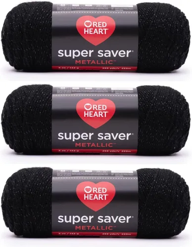 Miniatura 154 de Red Heart Hilo Super Saver, paquete de 3, estampado artístico, 3 unidades Estampado De Artista