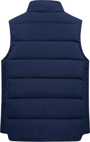 Miniatura 2 de Chrisuno Chaleco acolchado para hombre estilo casual cuello alto chaleco acolchado para exteriores