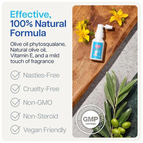 Miniatura 5 de NAVEH PHARMA Limpiador de tapa de cuna para bebés y niños Tratamiento de tapa de cuna 100% natural Spray y lavado sin fregar Mejor que