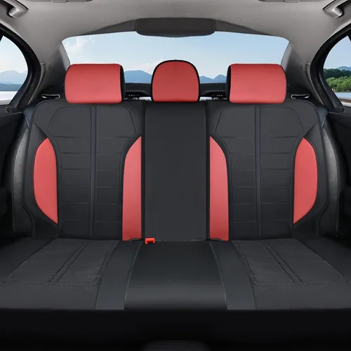 Miniatura 17 de Coverado Funda de asiento de automóvil, funda de asiento delantero de automóvil, malla de aire 3D, protectores de asiento transpirables, diseño