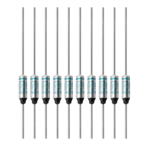 Miniatura 13 de SF119E-121 grados de metal de corte térmico fusible térmico 10A 250 V para transformador de motor eléctrico industrial electrodoméstico 10 unids