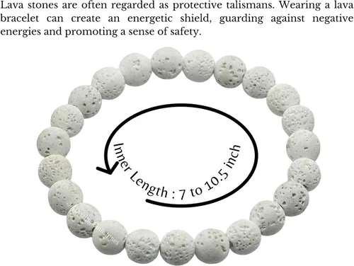 Miniatura 32 de Amazing Gemstone Crystal Bracelet for Women Men's Gifts - Protection Healing Crystal Bracelet - 8mm Gemstone Beaded Stretchable Bracelet Pulseras