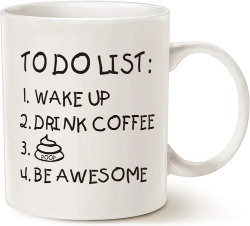 Miniatura 7 de MAUAG Mom Est 2025 Taza de Café, Taza para el Día de la Madre, Regalos para la Nueva Mamá para Mujeres Ella, Taza para Mamás Primerizas, Blanca 11