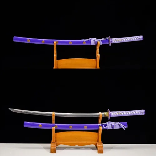 Miniatura 6 de Kamaiwo -1045/1060 forjadas, espadas samurai japonesas, son un regalo único para hombres - El acero de alto carbono de espiga completa hace un