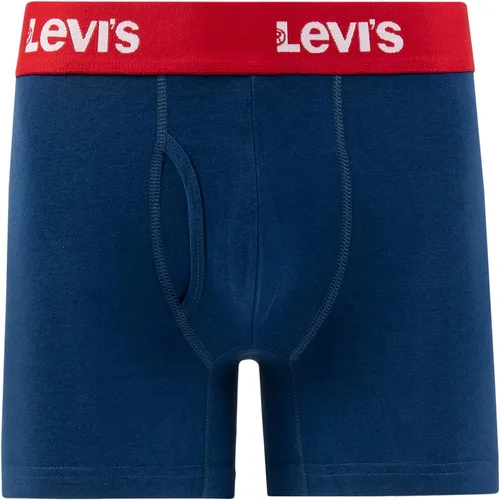 Miniatura 4 de Levi's Calzoncillos tipo bóxer para hombre, algodón elástico transpirable para hombre, paquete de 3