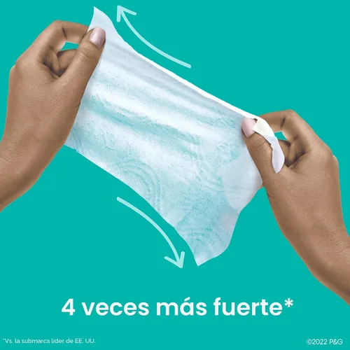 Miniatura 5 de Pampers Toallitas para bebé, limpieza completa y perfumada para bebé, limpia suavemente de la cabeza a los pies, 72 en total (1 paquete abatible)