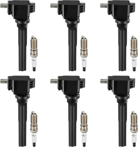 Miniatura 36 de BDFHYK Paquete de bobinas de encendido UF-735 y bujías de iridio SP539 compatibles con Fusion 1.5L L4 2014-2020 Escape 1.5L L4 2017-2019 DS7Z12029A