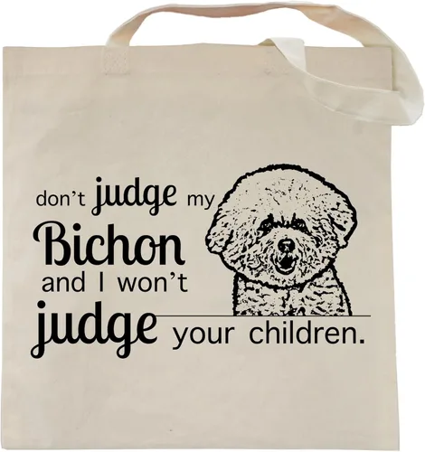 Miniatura 10 de Pet Studio Art Bolso tote Don't Judge My Dog DOBERMAN