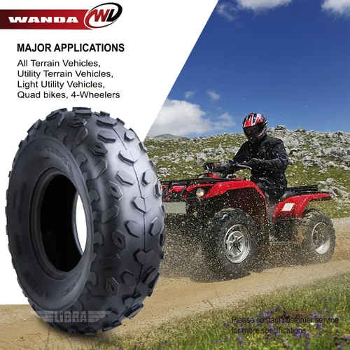 Miniatura 5 de WANDA 2 nuevos neumáticos deportivos ATV 19x7-8 4PR - 10038