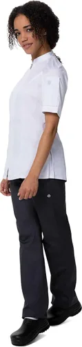 Miniatura 5 de Chef Works Abrigo Arcadia Chef para mujer