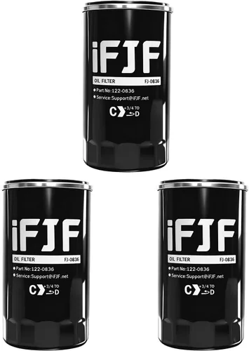 Miniatura 12 de iFJF 122-0836 Filtro de aceite de repuesto para RV QG 5500/7000 Serie HGJAA HGJAB HGJAC de giro que reemplaza 01220836 B7238 PH2875 PH10027