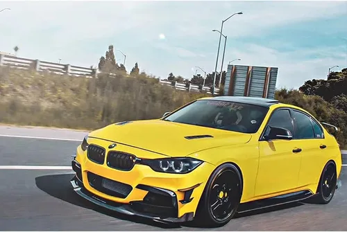Miniatura 8 de x xotic tech Alerón divisor de aletas de parachoques delantero exterior Canard, patrón de fibra de carbono, compatible con BMW M3 M4 F80 F82 F83