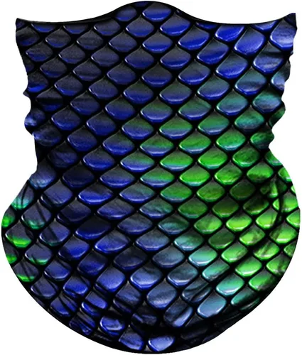 Miniatura 14 de Obacle Máscara Facial Sin Costuras Rave Bandana Hombres Mujeres para Protección contra Polvo Sol Viento Negro Puro Púrpura
