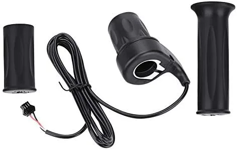 Miniatura 2 de Acelerador de control de velocidad de scooter eléctrico, empuñadura de manillar de 0.886 in con cable de 4.9 ft para bicicletas eléctricas, ajuste