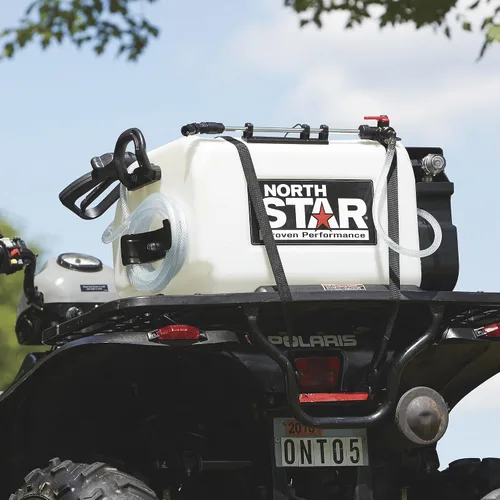 Miniatura 9 de NorthStar Rociador de transmisión y punto sin auge ATV - Tanque de 16 galones, 2.2 GPM, 12V, 70 PSI, franja de pulverización de 14 pies, bomba a