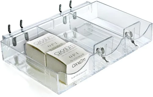 Miniatura 3 de Azar Displays 225504 Bandeja empujadora de 3 compartimentos de 9.125 pulgadas de ancho x 5.8125 pulgadas de profundidad x 1.5 pulgadas de alto