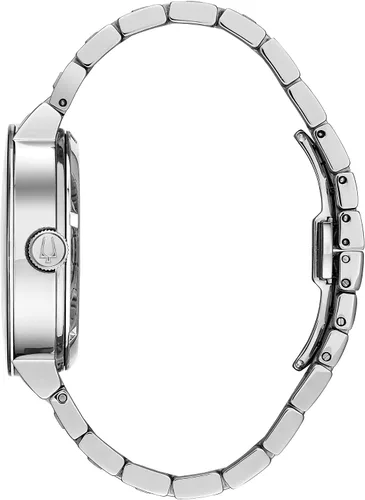 Miniatura 2 de Bulova Men's Modern 3-Hand Automatic Watch, Open Aperture Dial and Edge to Edge Crystal