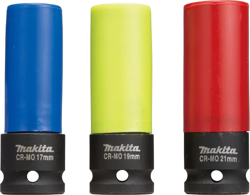 Miniatura 7 de Makita E-12354 - Juego de llaves de tuerca de rueda profunda de 3 piezas