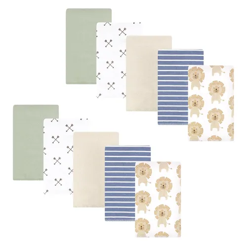 Miniatura 145 de Hudson Baby - Paños unisex de franela de algodón para bebé, bosque, talla única