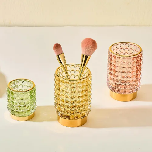Miniatura 8 de Organizador de brochas de maquillaje, soportes para cepillos de dientes, soporte para lápices de escritorio, taza multifuncional para pinceles