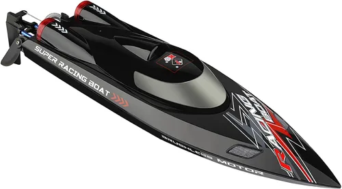 Miniatura 4 de Barco de Control Remoto de Alta Velocidad RC Brushless WL916 2.4G 55km/h Submarino RC con Luces LED para Pasatiempos Adultos Niños Favorito