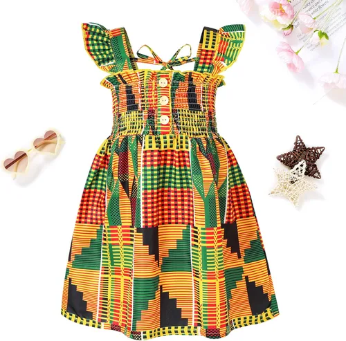 Miniatura 2 de YOUNGER TREE - Conjunto de ropa para bebé, diseño africano Dashiki Ankara