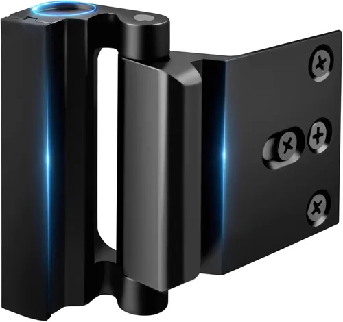 Cerrojo de puerta de seguridad para el hogar - Cerraduras de alta seguridad a prueba de niños con tope de 3 pulgadas, soportan 800 libras para