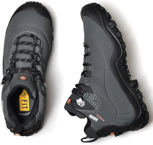 Miniatura 4 de Manfen Botas de senderismo para hombre Thermator, impermeables, de media altura