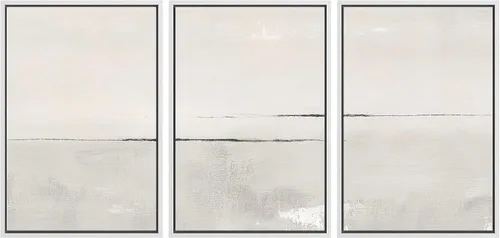 Miniatura 55 de SIGNWIN Lienzo enmarcado para pared, juego de arte de puesta de sol, horizonte, cielo, paisaje, fotografía, arte moderno, paisaje, relajante