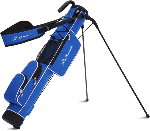 Miniatura 13 de Bolsa de golf ligera y fácil de transportar con correa acolchada, bolsa de golf duradera para hombres y mujeres