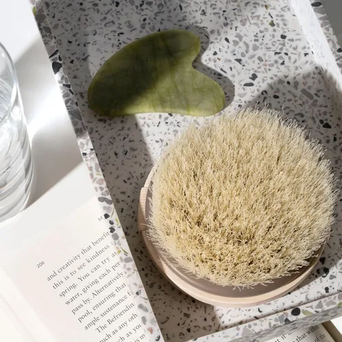 Miniatura 6 de EcoTools Cepillo corporal seco, para rutina de cuidado de la piel después de la ducha y el baño, elimina la suciedad y promueve la circulación