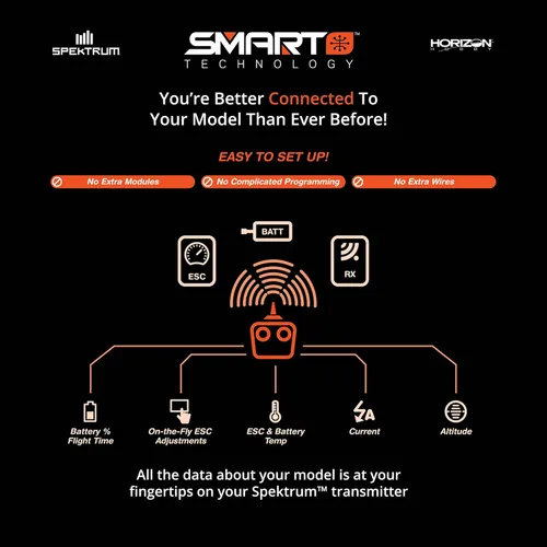 Miniatura 3 de Spektrum 14.8V 2700mAh 4S 30C Smart LiPo Batería: IC3, SPMX27004S30
