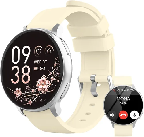 Miniatura 8 de Reloj inteligente Blintok para hombres y mujeres, rastreador de fitness con más de 100 modos deportivos, rastreadores de actividad para iOS/Android