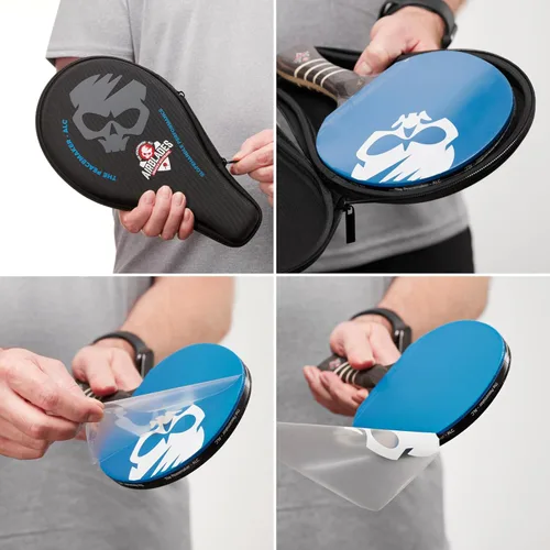 Miniatura 8 de The Peace Maker ALC - Professional Ping Pong Paddle - Carbon Fiber Table Tennis Racket Producing Maximum Spin & Control for All Levels - Hard Carry