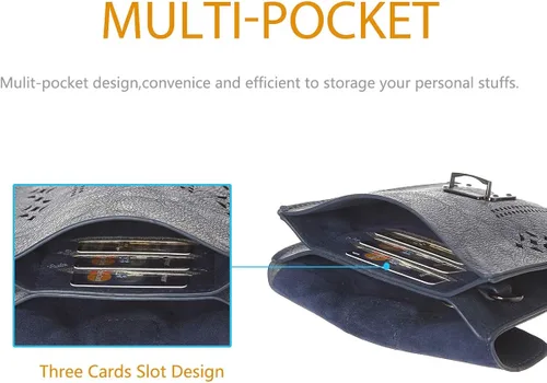 Miniatura 3 de MINICAT INICAT Women RFID Blocking Small Crossbody Bags Cell Phone Purse Built in Wallet