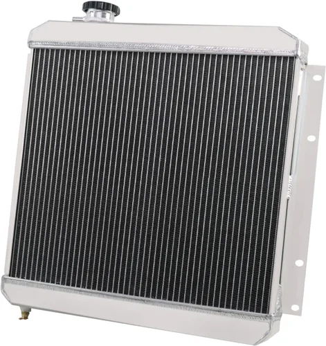 Miniatura 6 de ALLOYWORKS - Radiador de aluminio de 3 filas para Toyota Land Cruiser FJ40 FJ45 1960-1984 3.9/4.2L Full aluminum radiator. High thermal
